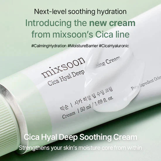 mixsoon Cica Hyal Deep Soothing Cream MIXSOON