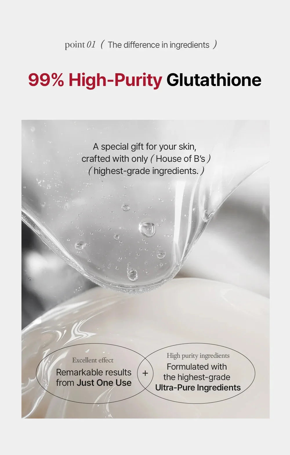 House of B Glutathione Neck Film House of B