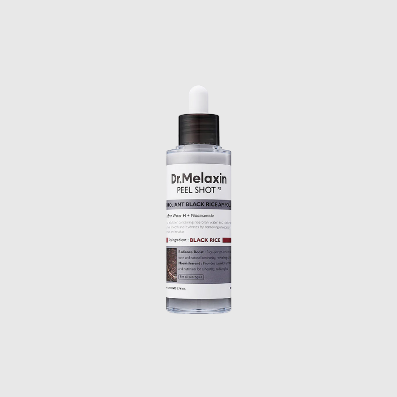 Dr.Melaxin Peel Shot Exfoliating Black Rice Ampoule