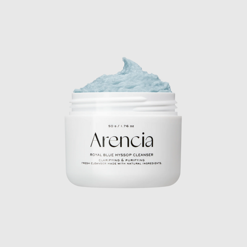 Arencia Fresh Blue Hyssop Rice Mochi Cleanser Arencia