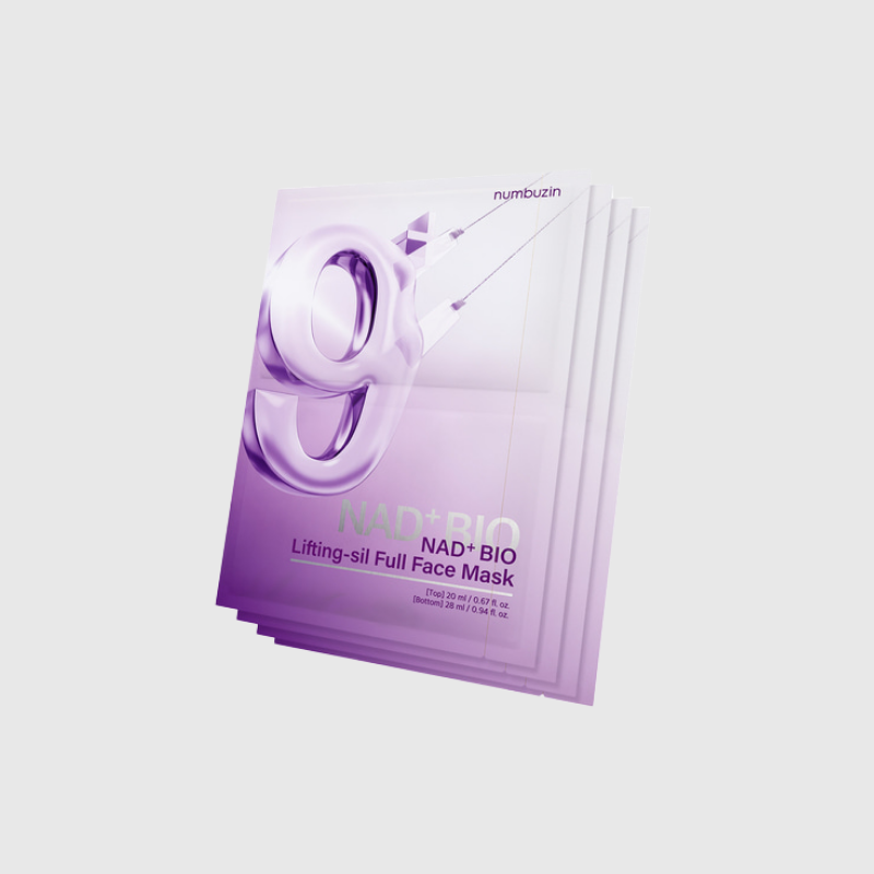 numbuzin No.9 NAD Bio Lifting Full Cover Facial Mask (4EA) numbuzin