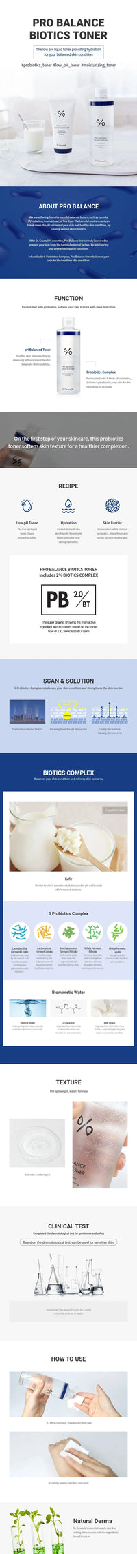Dr.Ceuracle PRO BALANCE BIOTICS TONER Dr.Ceuracle