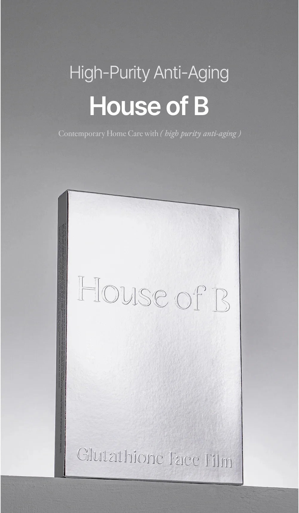 House of B Glutathione Neck Film House of B