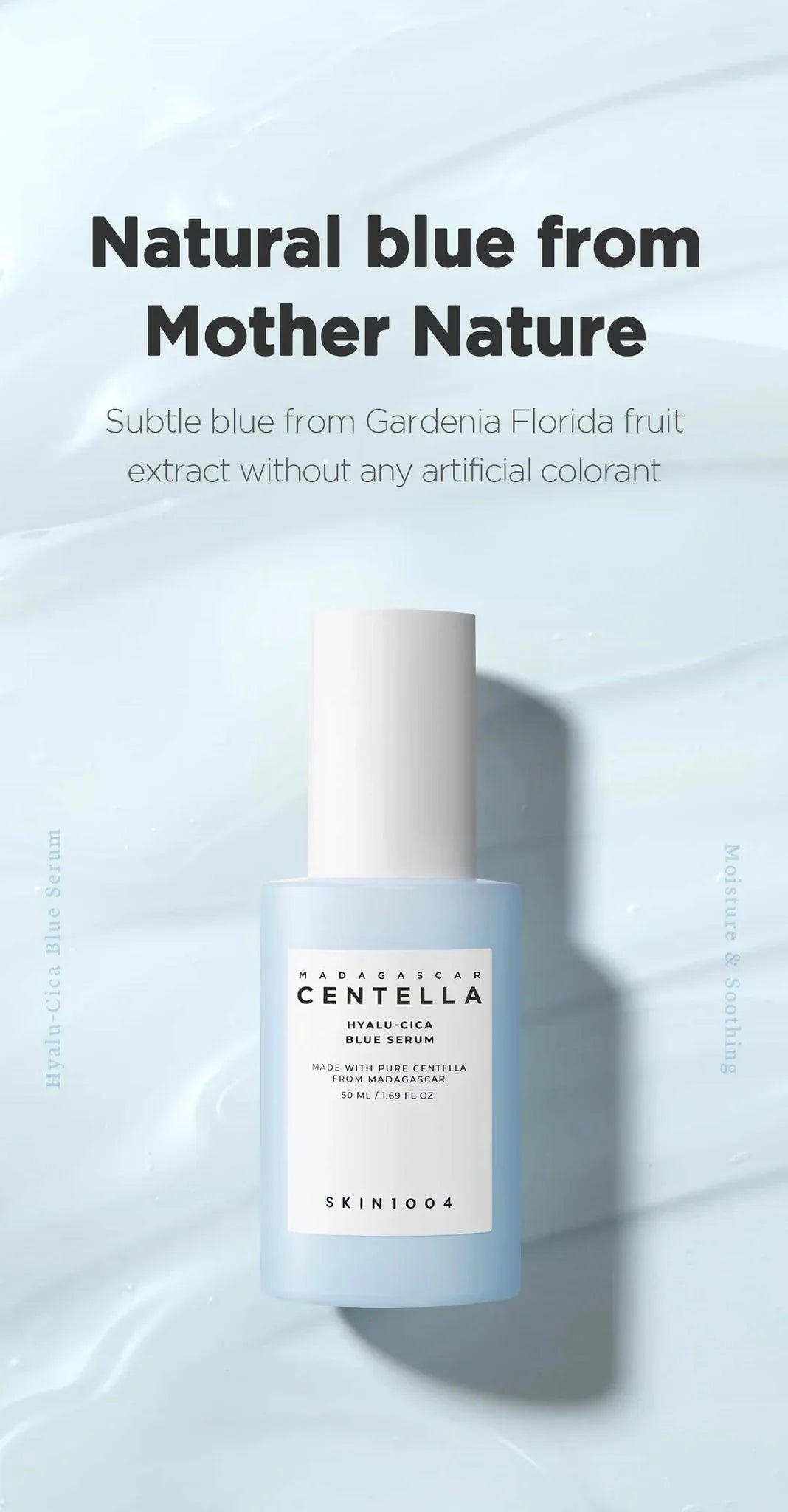 SKIN1004 Madagascar Centella Hyalu-Cica Blue Serum 50ml SKIN1004