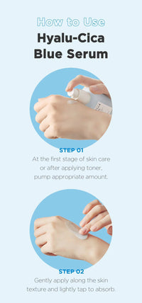 SKIN1004 Madagascar Centella Hyalu-Cica Blue Serum 50ml SKIN1004