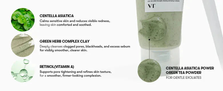 VT COSMETICS CICA MASK CLEANSER VT COSMETICS