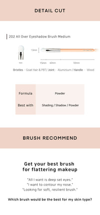 THE TOOL LAB 202 All Over Eyeshadow Medium THE TOOL LAB