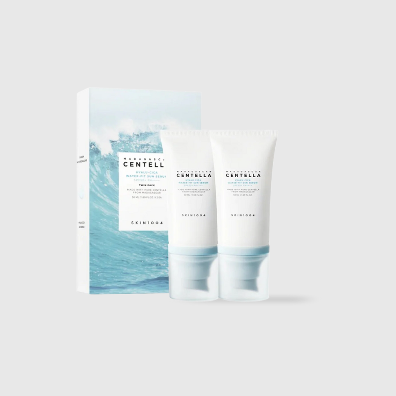 SKIN1004 Madagascar Centella Hyalu-Cica Water-Fit Sun Serum 50ml x 2ea (Twin Pack) SKIN1004
