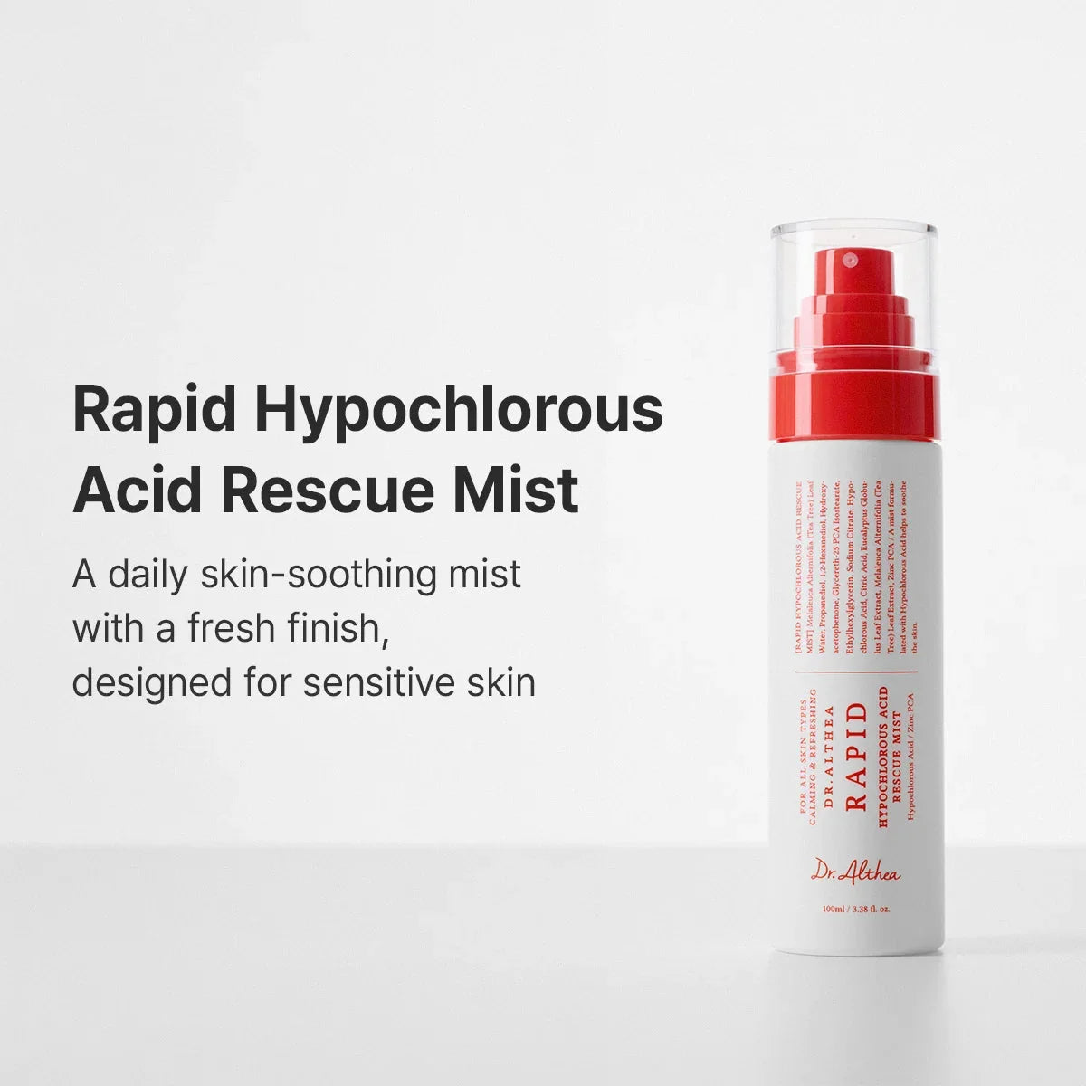 Dr.Althea Rapid Hypochlorous Acid Rescue Mist Dr.Althea