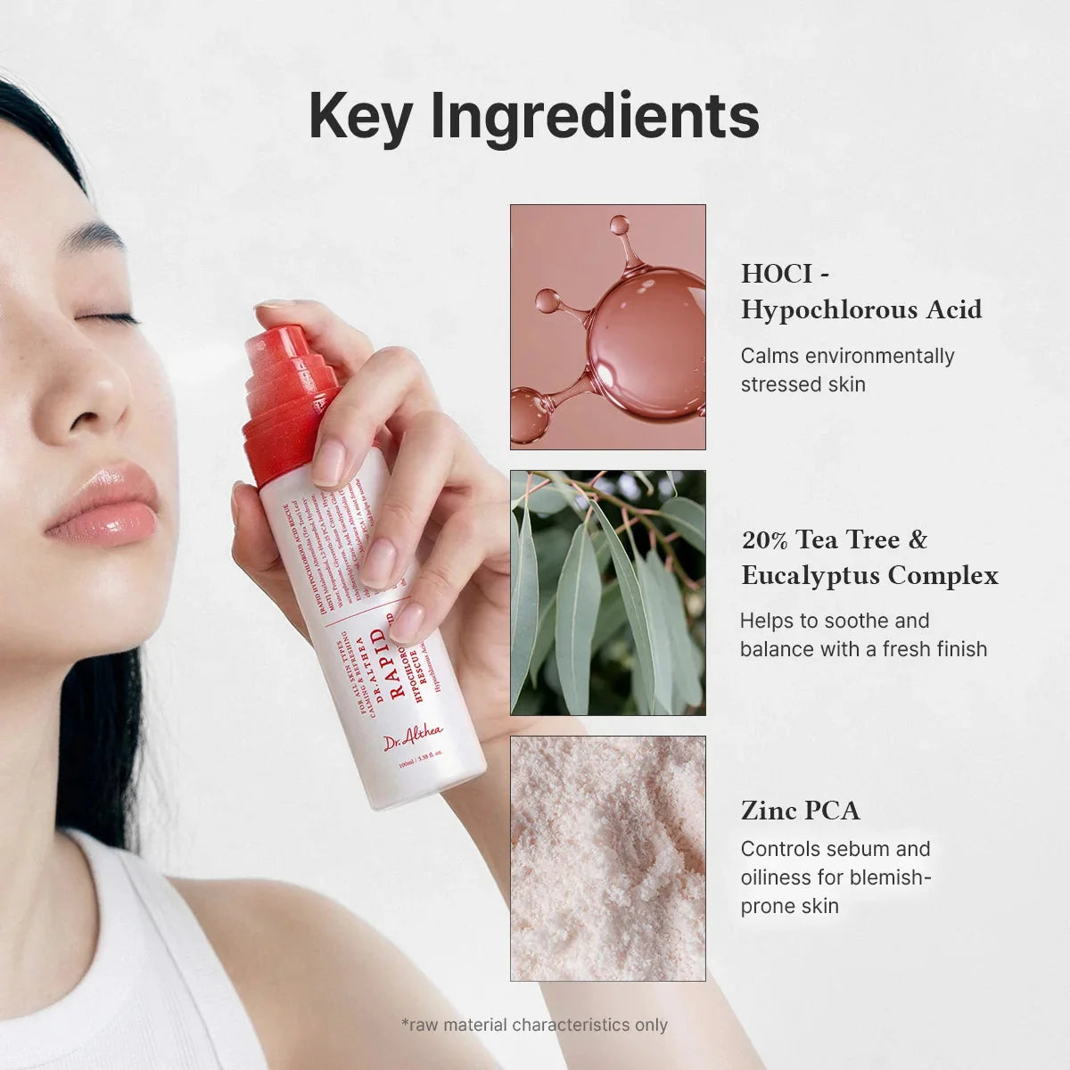 Dr.Althea Rapid Hypochlorous Acid Rescue Mist Dr.Althea