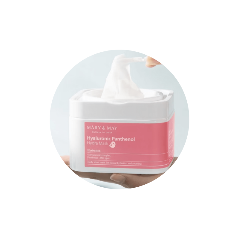 Mary & May Hyaluronic Panthenol Hydra Mask MARY&MAY