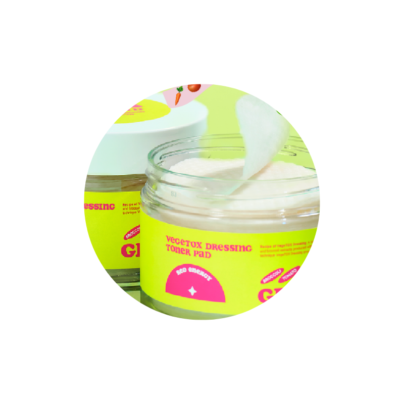GReenD Vegetox Dressing Toner Pad