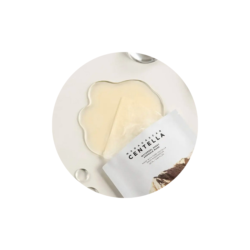 SKIN1004 Madagascar Centella Watergel Sheet Ampoule Mask 25ml x 5ea SKIN1004