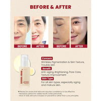 K-SECRET SEOUL 1988 Retinal Liposome 2% + Black Ginseng Serum K-SECRET