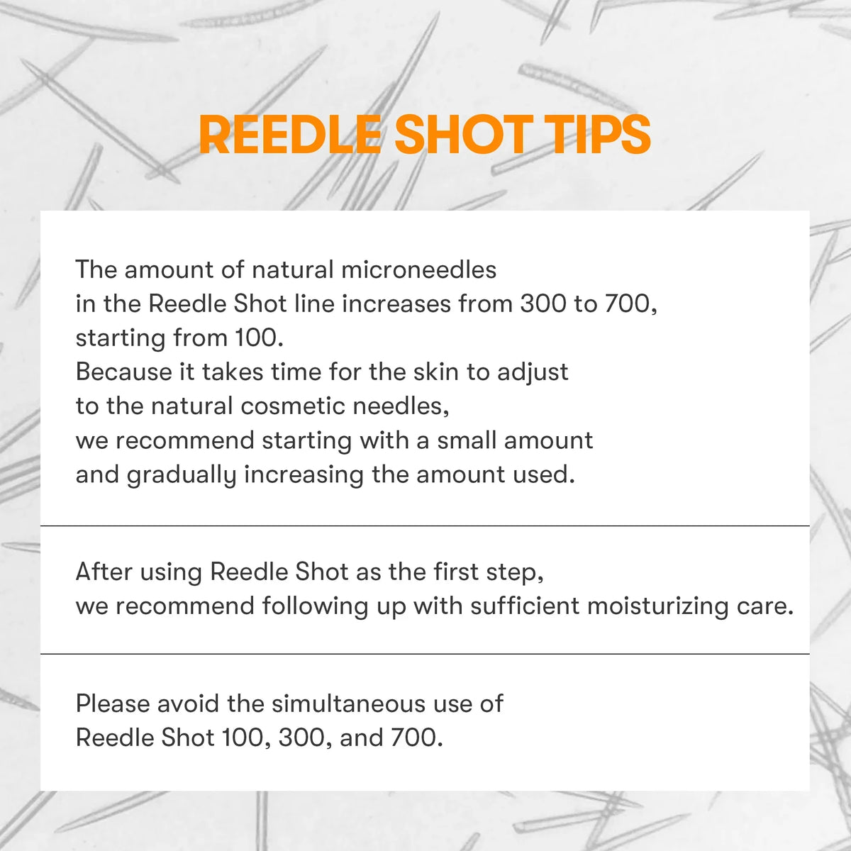 VT COSMETICS 100 VITA-LIGHT REEDLE SHOT STICK POUCH (10EA) VT COSMETICS