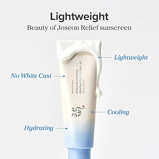Beauty of Joseon Relief Sun Aqua-fresh Rice + B5 SPF50+ PA++++ Beauty of Joseon