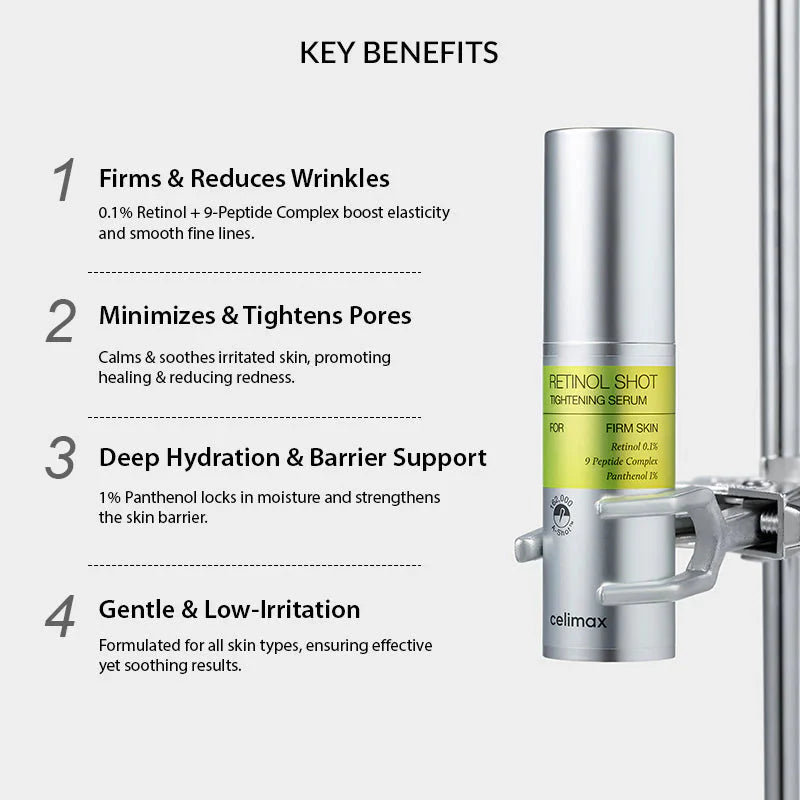 celimax The Vita-A Retinol Shot Tightening Serum celimax
