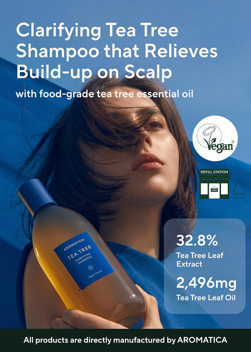 AROMATICA Tea Tree Purifying Shampoo AROMATICA