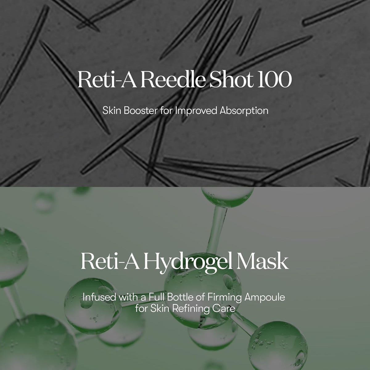 VT COSMETICS RETI-A REEDLE SHOT 100 2STEP HYDROGEL MASK VT COSMETICS