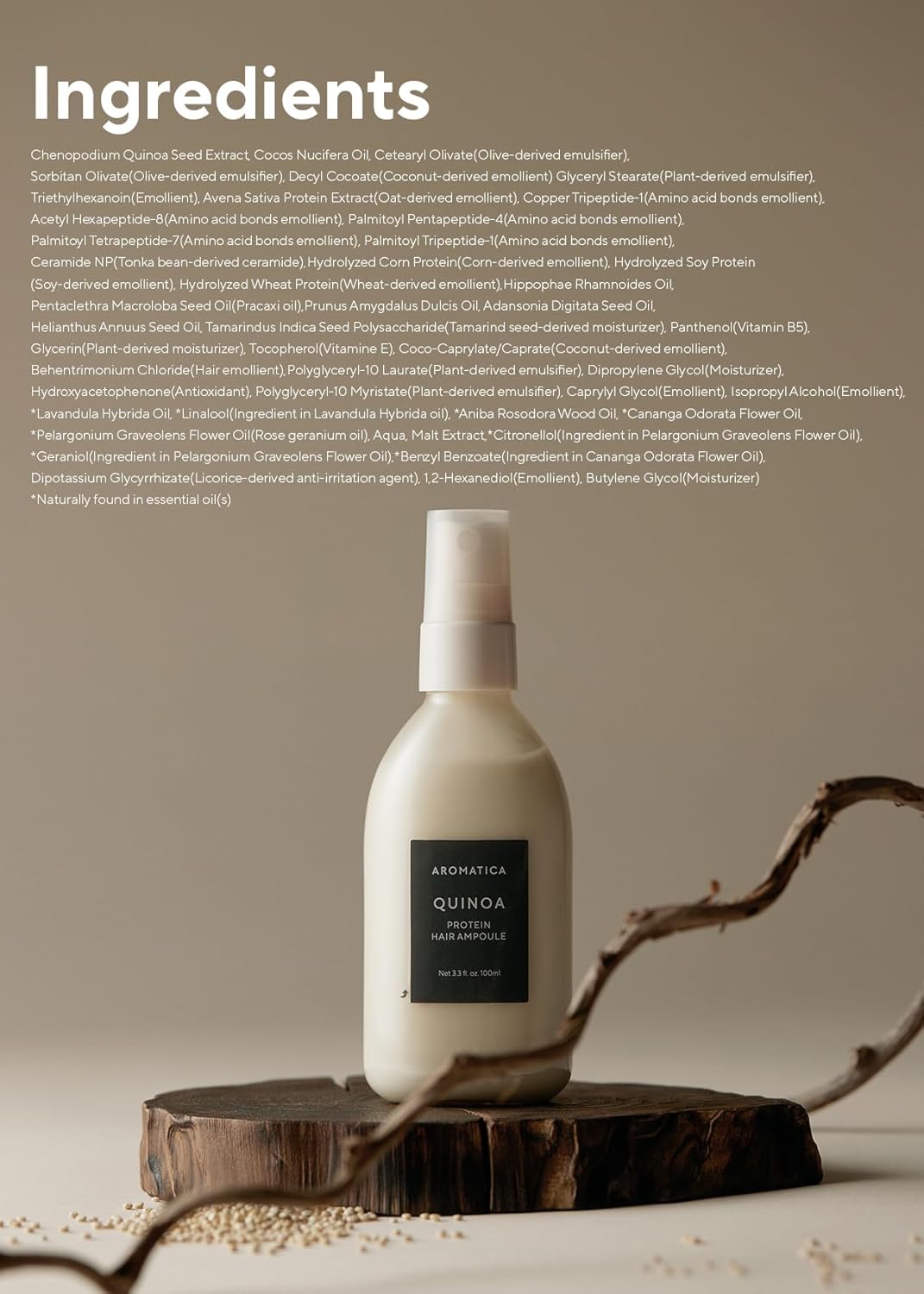 AROMATICA Quinoa Protein Hair Ampoule AROMATICA