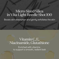 VT COSMETICS VITA-LIGHT REEDLE SHOT 100 2STEP HYDROGEL MASK VT COSMETICS