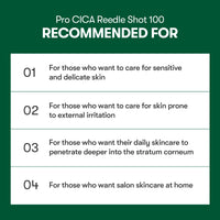 VT COSMESTICS PRO CICA REEDLE SHOT 100 VT COSMETICS