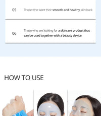 VT COSMETICS HYDROP REEDLE SHOT 100hL 2 STEP MASK VT COSMETICS