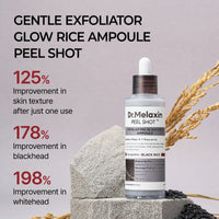 Dr.Melaxin Peel Shot Exfoliating Black Rice Ampoule