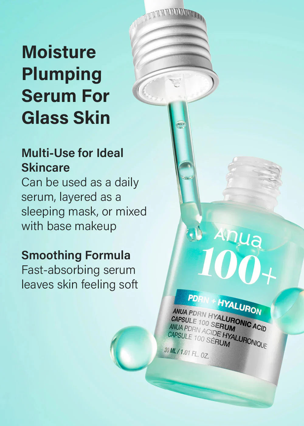 Anua PDRN Hyaluronic Acid Capsule 100 Serum Anua