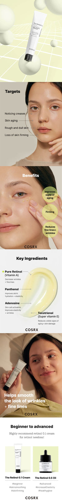 COSRX The Retinol 0.1 Cream cosrx