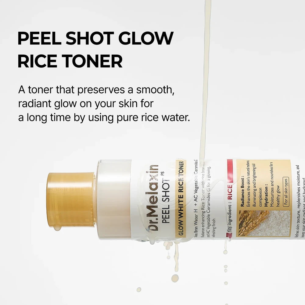 Dr.Melaxin Peel Shot Glow White Rice Toner