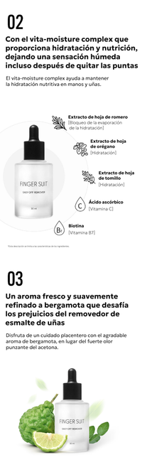 FINGER SUIT Easy-off Remover Kit STORE K BEAUTY