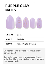FINGER SUIT PURPLE CLAY STORE K BEAUTY