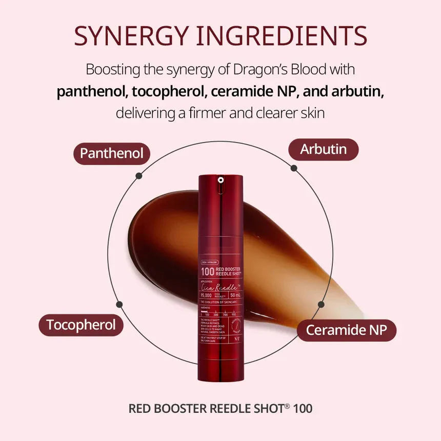 VT COSMETICS Red Booster Reedle Shot 100 VT COSMETICS