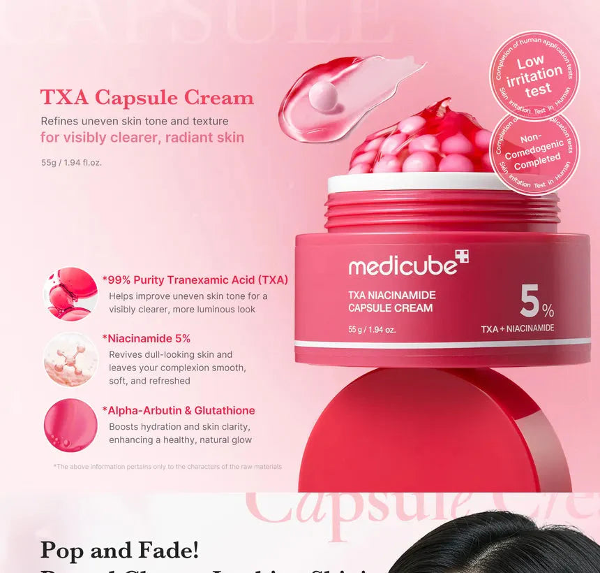 medicube TXA Niacinamide Capsule Cream medicube