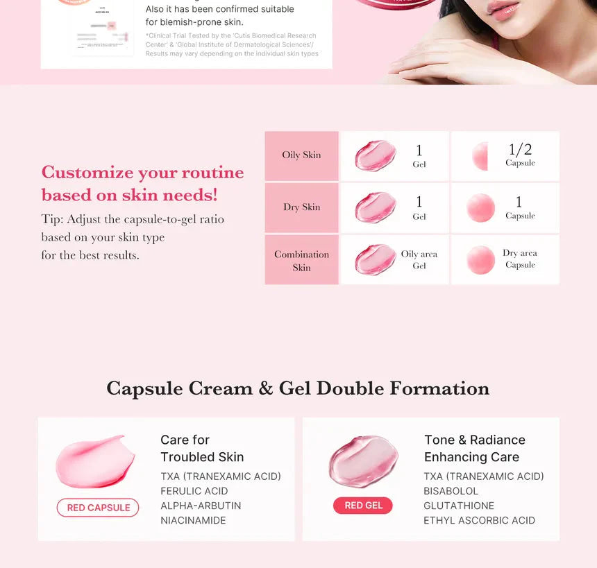 medicube TXA Niacinamide Capsule Cream medicube