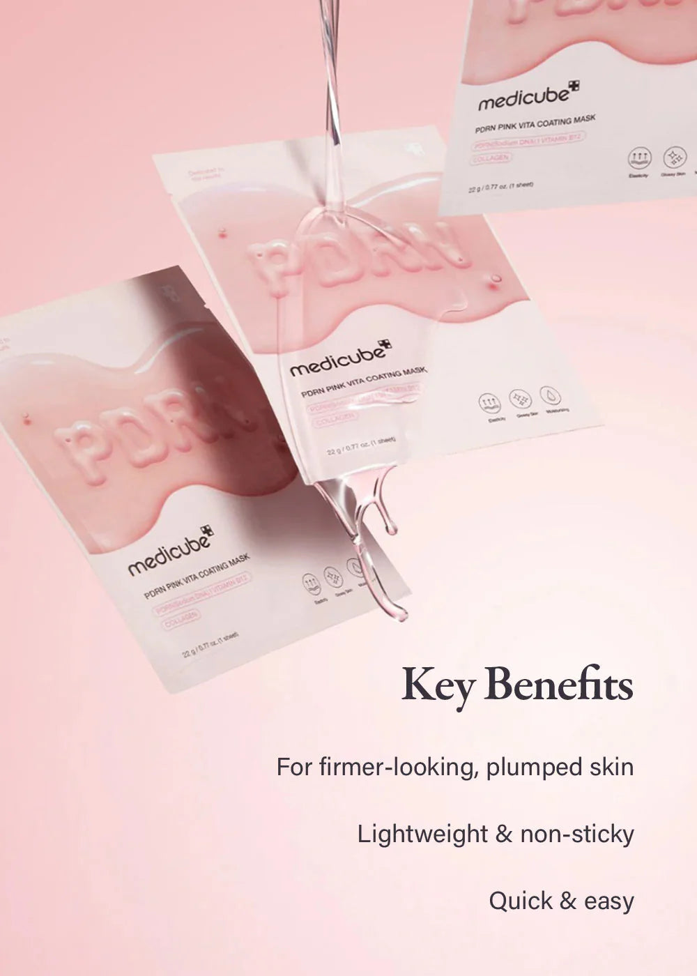 Medicube PDRN Pink Vita Coating Mask medicube
