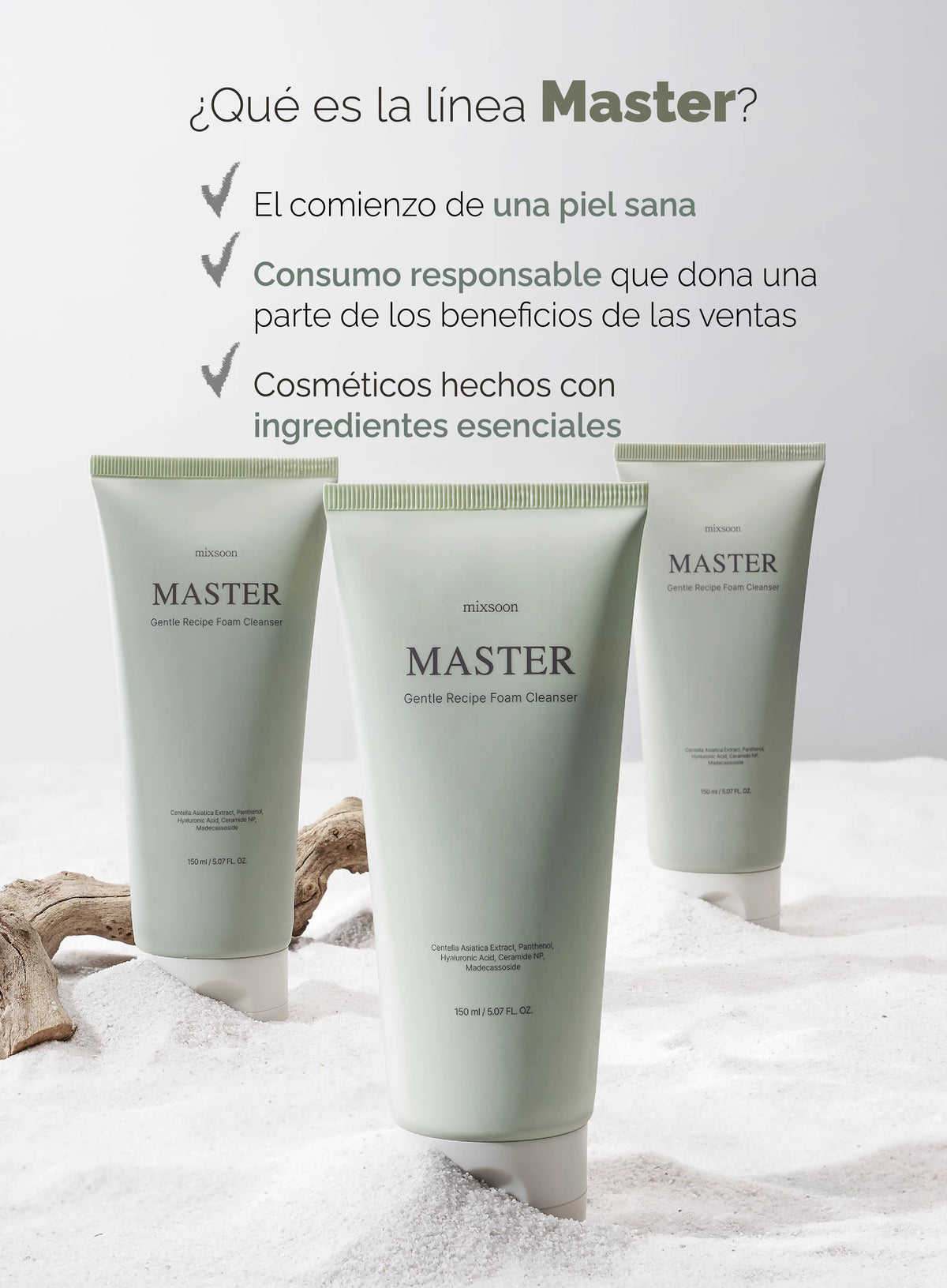 MIXSOON Master Gentle Recipe Foam Cleanser MIXSOON