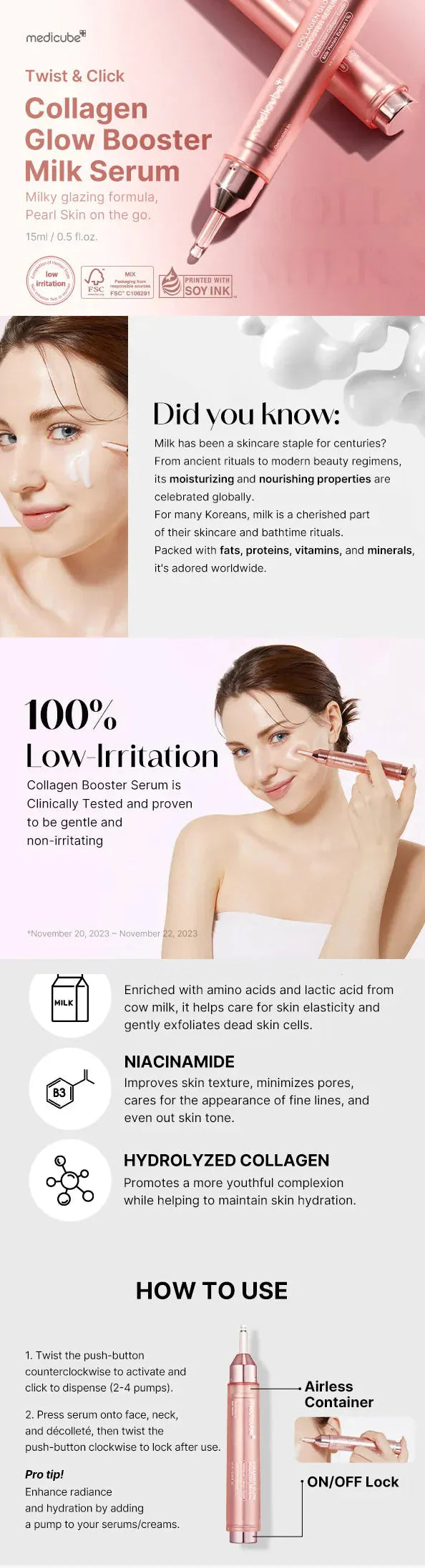 medicube Collagen Glow Booster Serum medicube