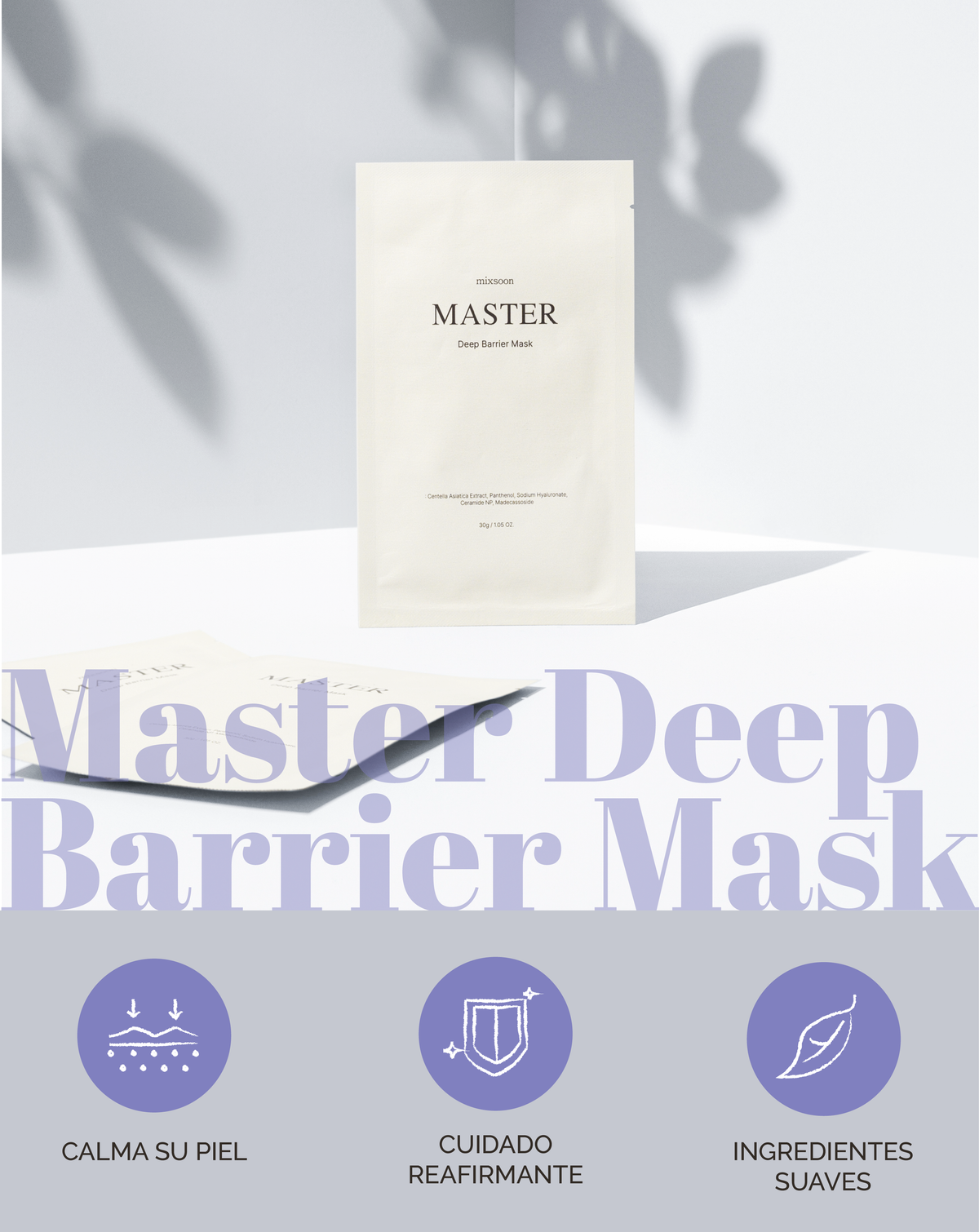 MIXSOON Master Deep Barrier Mask (5 unidades) MIXSOON
