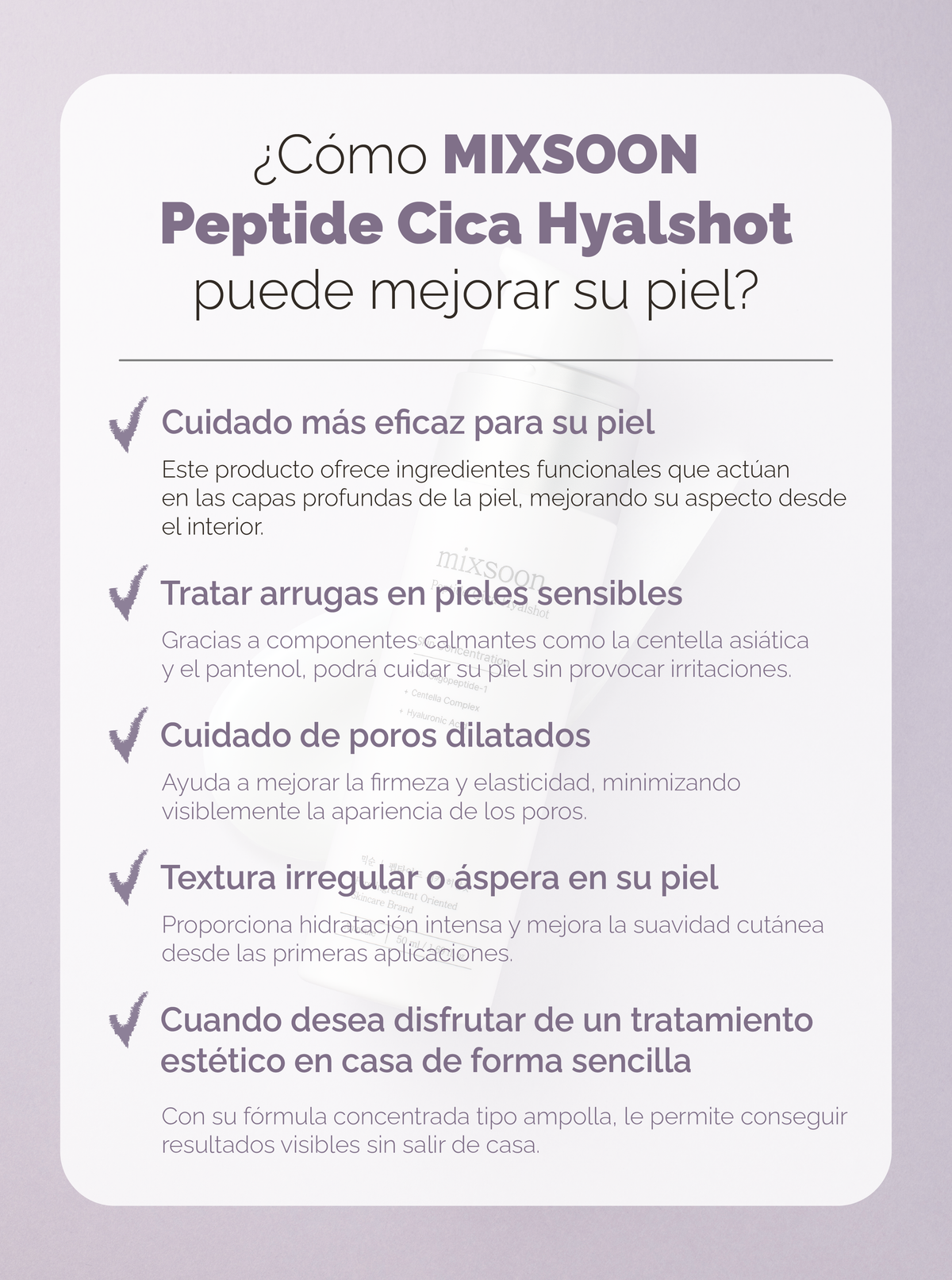 mixsoon Peptide Cica Hyal-Shot MIXSOON