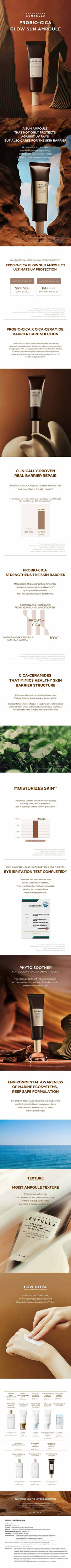 SKIN1004 Madagascar Centella Probio-Cica Glow Sun Ampoule SKIN1004