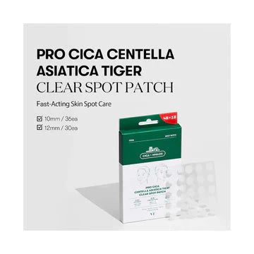VT COSMETICS VT Pro Cica Centella Asiatica Tiger Clear Spot Patch VT COSMETICS