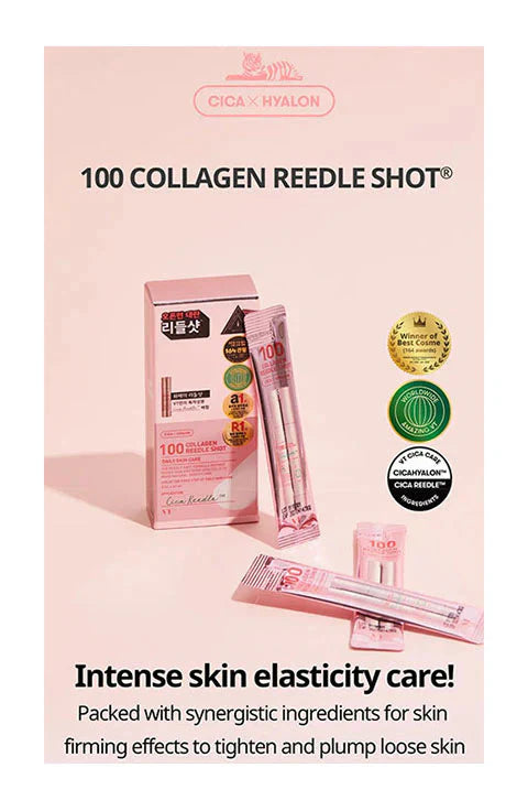 VT COSMETICS 100 COLLAGEN REEDLE SHOT STICK POUCH (10EA) VT COSMETICS
