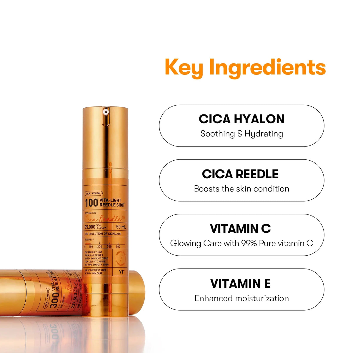 VT COSMETICS VITA-LIGHT REEDLE SHOT 100 VT COSMETICS