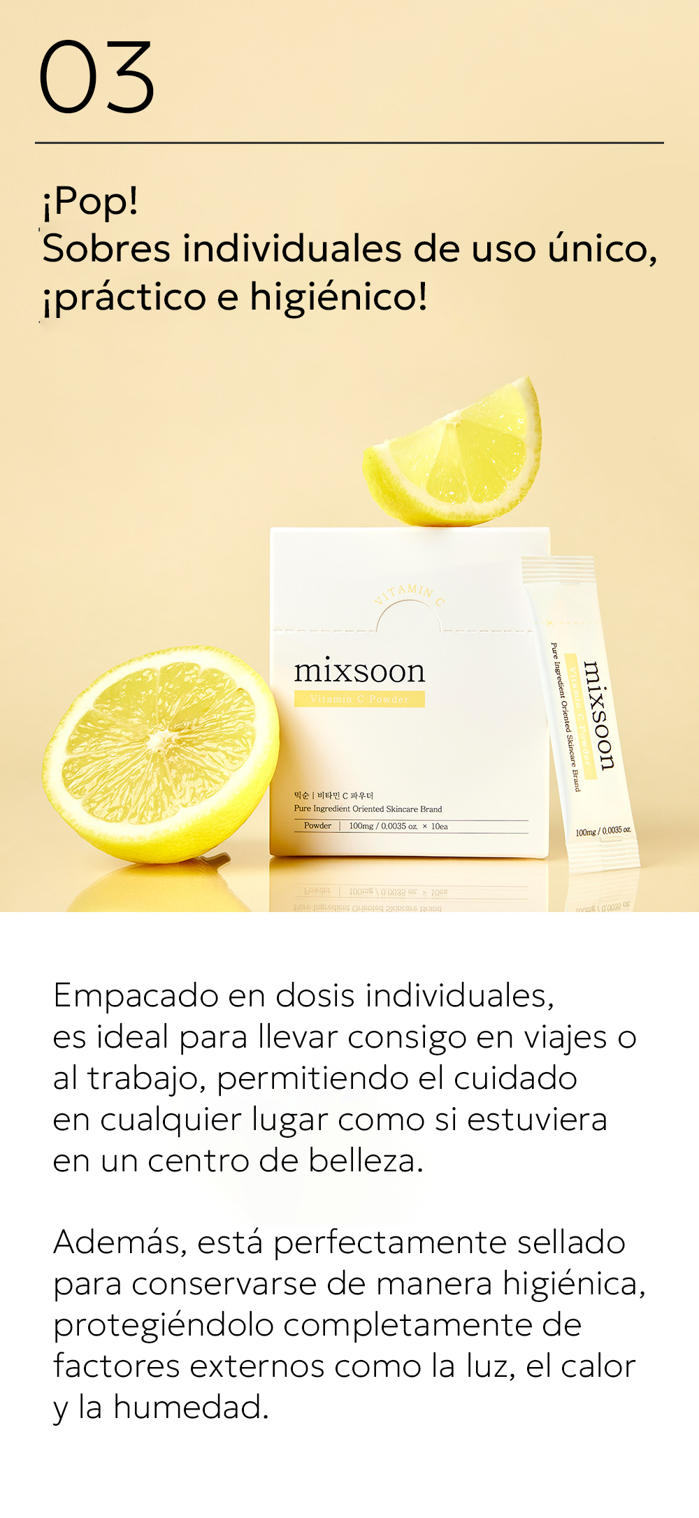 mixsoon Vitamin C Powder Stick (0.1g * 10ea) MIXSOON