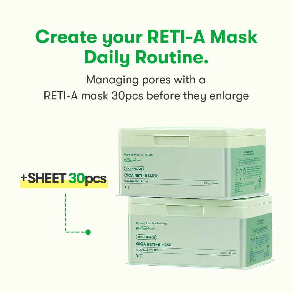 VT COSMETICS CICA RETI-A MASK VT COSMETICS