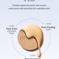 THE TOOL LAB Stamp Skinfit Cushion Airy + Brush THE TOOL LAB