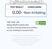 THE TOOL LAB Stamp Skinfit Cushion Airy + Brush THE TOOL LAB