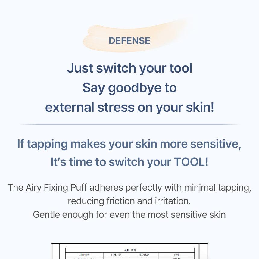 THE TOOL LAB Stamp Skinfit Cushion Airy + Brush THE TOOL LAB